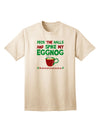 Spike My Eggnog Adult T-Shirt-Mens T-Shirt-TooLoud-Natural-Small-Davson Sales