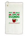 Spike My Eggnog Micro Terry Gromet Golf Towel 16 x 25 inch-Golf Towel-TooLoud-White-Davson Sales