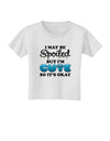 Spoiled But Cute Blue Toddler T-Shirt-Toddler T-Shirt-TooLoud-White-2T-Davson Sales