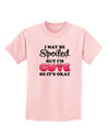 Spoiled But Cute Pink Childrens T-Shirt-Childrens T-Shirt-TooLoud-PalePink-X-Small-Davson Sales