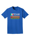 Sporty Team Mexico Adult Dark T-Shirt-Mens T-Shirt-TooLoud-Royal-Blue-Small-Davson Sales