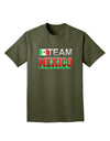 Sporty Team Mexico Adult Dark T-Shirt-Mens T-Shirt-TooLoud-Military-Green-Small-Davson Sales