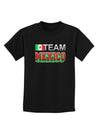 Sporty Team Mexico Childrens Dark T-Shirt-Childrens T-Shirt-TooLoud-Black-X-Small-Davson Sales