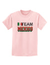 Sporty Team Mexico Childrens T-Shirt-Childrens T-Shirt-TooLoud-PalePink-X-Small-Davson Sales