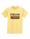 Sporty Team Mexico Childrens T-Shirt-Childrens T-Shirt-TooLoud-Daffodil-Yellow-X-Small-Davson Sales