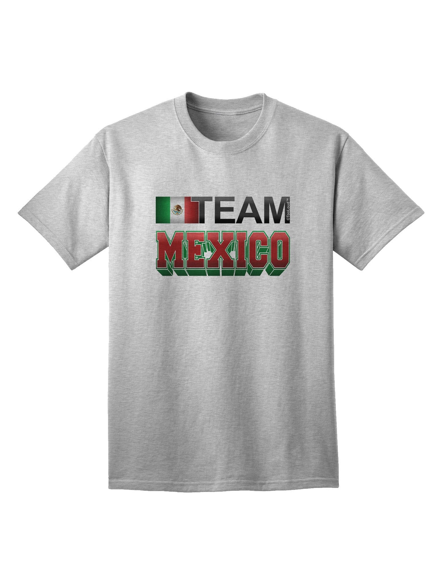 Sporty Team Mexico - Premium Adult T-Shirt for Sports Enthusiasts-Mens T-shirts-TooLoud-AshGray-Small-Davson Sales
