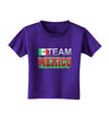 Sporty Team Mexico Toddler T-Shirt Dark-Toddler T-Shirt-TooLoud-Purple-2T-Davson Sales