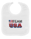 Sporty Team USA Baby Bib