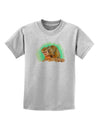 Squirrel Monkey Watercolor Childrens T-Shirt-Childrens T-Shirt-TooLoud-AshGray-X-Small-Davson Sales