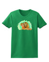 Squirrel Monkey Watercolor Womens Dark T-Shirt-TooLoud-Kelly-Green-X-Small-Davson Sales