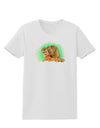 Squirrel Monkey Watercolor Womens T-Shirt-Womens T-Shirt-TooLoud-White-X-Small-Davson Sales