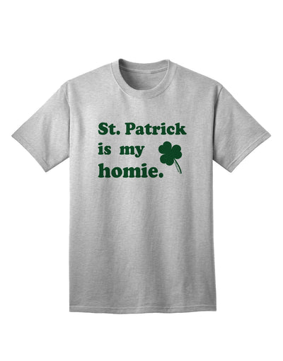 St Patrick is my Homie - Premium Adult T-Shirt Collection-Mens T-shirts-TooLoud-AshGray-Small-Davson Sales