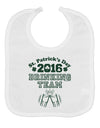 St Patricks Day Drinking Team Baby Bib