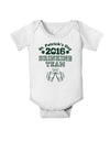 St Patricks Day Drinking Team Baby Romper Bodysuit-Baby Romper-TooLoud-White-06-Months-Davson Sales