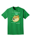St Patricks Day Leprechaun Doge Adult Dark T-Shirt-Mens T-Shirt-TooLoud-Kelly-Green-Small-Davson Sales