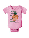 St Patricks Day Leprechaun Doge Baby Romper Bodysuit-Baby Romper-TooLoud-Pink-06-Months-Davson Sales