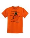 St Patricks Day Leprechaun Doge Childrens T-Shirt-Childrens T-Shirt-TooLoud-Orange-X-Small-Davson Sales