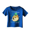 St Patricks Day Leprechaun Doge Infant T-Shirt Dark-Infant T-Shirt-TooLoud-Royal-Blue-06-Months-Davson Sales