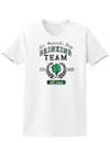 St Patricks Drinking Team Adult Womens St. Patrick's Day T-Shirt-TooLoud-White-Small-Davson Sales