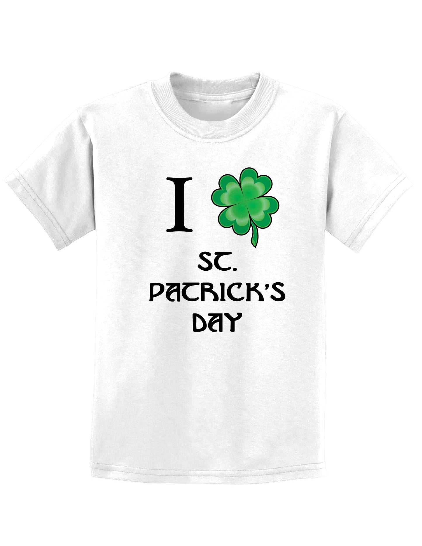 St. Patrick's Day Children's T-Shirt - Choose From Many Fun Designs!-TooLoud-I-Shamrock-St-Patricks-Day White-X-Small-Davson Sales