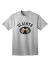 St. Patrick's Day Irish Cheers Adult T-Shirt: Embrace the Spirit of Slainte with TooLoud-Mens T-shirts-TooLoud-AshGray-Small-Davson Sales