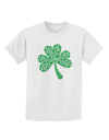 St. Patrick's Day Shamrock Design - Shamrocks Childrens T-Shirt by TooLoud-Childrens T-Shirt-TooLoud-White-X-Small-Davson Sales