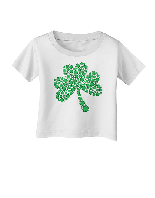 St. Patrick's Day Shamrock Design - Shamrocks Infant T-Shirt by TooLoud-Infant T-Shirt-TooLoud-White-06-Months-Davson Sales