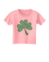 St. Patrick's Day Shamrock Design - Shamrocks Toddler T-Shirt by TooLoud-Toddler T-Shirt-TooLoud-Candy-Pink-2T-Davson Sales