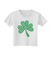 St. Patrick's Day Shamrock Design - Shamrocks Toddler T-Shirt by TooLoud-Toddler T-Shirt-TooLoud-White-2T-Davson Sales