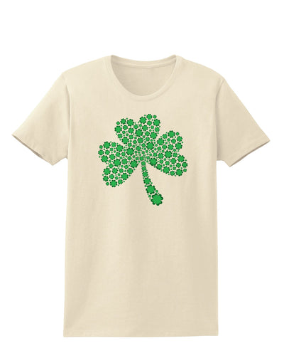 St. Patrick's Day Shamrock Design - Shamrocks Womens T-Shirt by TooLoud-Womens T-Shirt-TooLoud-Natural-X-Small-Davson Sales