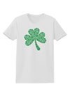 St. Patrick's Day Shamrock Design - Shamrocks Womens T-Shirt by TooLoud-Womens T-Shirt-TooLoud-White-X-Small-Davson Sales