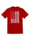 Stamp Style American Flag - Distressed Adult Dark T-Shirt by TooLoud-Mens T-Shirt-TooLoud-Red-Small-Davson Sales