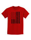 Stamp Style American Flag - Distressed Childrens T-Shirt by TooLoud-Childrens T-Shirt-TooLoud-Red-X-Small-Davson Sales