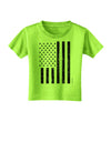 Stamp Style American Flag - Distressed Toddler T-Shirt by TooLoud-Toddler T-Shirt-TooLoud-Lime-Green-2T-Davson Sales