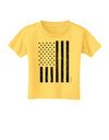 Stamp Style American Flag - Distressed Toddler T-Shirt by TooLoud-Toddler T-Shirt-TooLoud-Yellow-2T-Davson Sales