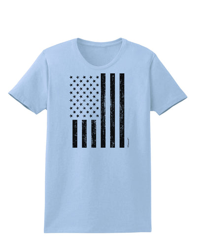 Stamp Style American Flag - Distressed Womens T-Shirt by TooLoud