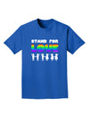 Stand For Love Rainbow Adult Dark T-Shirt-Mens T-Shirt-TooLoud-Royal-Blue-Small-Davson Sales