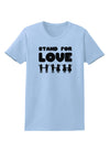 Stand For Love Womens T-Shirt-Womens T-Shirt-TooLoud-Light-Blue-X-Small-Davson Sales