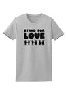 Stand For Love Womens T-Shirt-Womens T-Shirt-TooLoud-AshGray-X-Small-Davson Sales