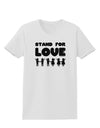 Stand For Love Womens T-Shirt-Womens T-Shirt-TooLoud-White-X-Small-Davson Sales