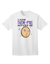 Stand out with the I Hope Sen-Pie Notices Me Adult T-Shirt - A Must-Have for Anime Enthusiasts!-Mens T-shirts-TooLoud-White-Small-Davson Sales