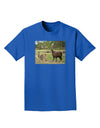 Standing Llamas Adult Dark T-Shirt by TooLoud-Mens T-Shirt-TooLoud-Royal-Blue-Small-Davson Sales