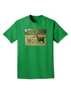 Standing Llamas Adult Dark T-Shirt by TooLoud-Mens T-Shirt-TooLoud-Kelly-Green-Small-Davson Sales