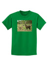 Standing Llamas Childrens Dark T-Shirt by TooLoud-Childrens T-Shirt-TooLoud-Kelly-Green-X-Small-Davson Sales