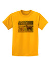 Standing Llamas Childrens T-Shirt by TooLoud-Childrens T-Shirt-TooLoud-Gold-X-Small-Davson Sales