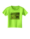 Standing Llamas Toddler T-Shirt by TooLoud-Toddler T-Shirt-TooLoud-Lime-Green-2T-Davson Sales