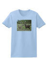 Standing Llamas Womens T-Shirt by TooLoud-Womens T-Shirt-TooLoud-Light-Blue-X-Small-Davson Sales