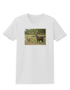 Standing Llamas Womens T-Shirt by TooLoud-Womens T-Shirt-TooLoud-White-X-Small-Davson Sales