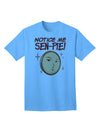 Standout 'Notice Me Sen-pie' Adult T-Shirt - A Must-Have for Trendsetters-Mens T-shirts-TooLoud-Aquatic-Blue-Small-Davson Sales