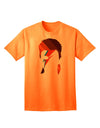 Star Man Adult T-Shirt-Mens T-Shirt-TooLoud-Neon-Orange-Small-Davson Sales